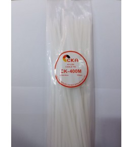 Cintillo de amarre blanco 4.8X400mm